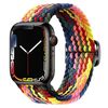 Per Apple Watch 46mm / 49mm / 45mm / 44mm Kalebol Eight Buckle Nylon Braided Watch Band (colorato)