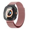Per Samsung Galaxy Watch Ultra 47mm Kalebol Milanese Cinturino in acciaio inossidabile (rosa)
