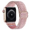 Per Apple Watch 42mm / 41mm / 40mm / 38mm Kalebol Eight Buckle Wavy Braided Nylon Watch Band (Rosa)