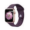 Per Apple Watch 46mm / 49mm / 45mm / 44mm Kalebol Reverse Buckle Cinturino in silicone (viola)