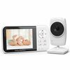 Baby monitor video wireless LCD da 3,2 pollici, audio bidirezionale, visione notturna, telecamera di sicurezza, spina AU