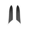 Per Chevrolet Corvette C8 2 pezzi/set adesivo pannello bracciolo interno (nero)