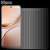 Per vivo V50 Lite 4G 50 pezzi Pellicola in vetro temperato 0,26 mm 9H 2,5D