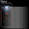 Per DOOGEE S200 Plus 50 pezzi 0,26 mm 9H 2,5D Pellicola in vetro temperato