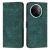Per vivo Y39 5G Custodia per telefono in pelle con motivo a strisce Global Skin Feel con cordino (verde)