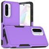 Per Samsung Galaxy A56 5G 2 in 1 PC + TPU Custodia per telefono (viola)