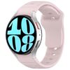 Per Samsung Galaxy Watch7 / 6 / 5 Kalebol Reverse Buckle Wave Pattern Cinturino in silicone (rosa)