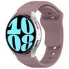 Per Samsung Galaxy Watch7 / 6 / 5 Kalebol Reverse Buckle Wave Pattern Silicone Strap (Purple Haze)