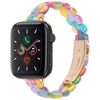 Per Apple Watch 42mm / 41mm / 40mm / 38mm Cinturino ovale in resina (arcobaleno)