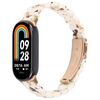 Per Xiaomi Smart Band 9/8 Cinturino in resina ovale (Nougat)