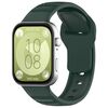 Per Huawei Watch Fit 3 Kalevol Cinturino in silicone con motivo a pois (verde meditazione)