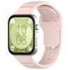 Per Huawei Watch Fit 3 Kalevol Cinturino in silicone con motivo a pois (rosa allegro)