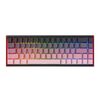 Tastiera meccanica fai da te con albero magnetico a filo singolo RGB AjazzALUX68 MAX, colore: rosa sfumato