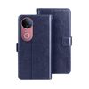Per vivo V50 5G Global idewei Crazy Horse Texture Custodia in pelle per telefono (blu)