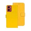 Per Motorola Moto G05 idewei Crazy Horse Texture Custodia in pelle per telefono (giallo)