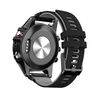 Per Garmin QuickFit 26mm Kalebol Cinturino in silicone a due strati (nero grigio)
