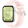 Per Huawei Watch Fit3 Kalebol Cinturino in silicone morbido (rosa)
