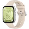 Per Huawei Watch Fit3 Kalebol Cinturino in silicone morbido (bianco avorio)