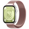 Per Huawei Watch Fit 3 Kalevol Milanese Cinturino in acciaio inossidabile (rosa)