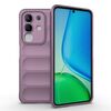 Per vivo Y29 4G Global / T4x 5G Magic Shield TPU + Custodia in flanella per telefono (viola)