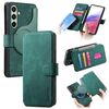 Per Samsung Galaxy A56 5G CaseNeo MagSafe RFID Antifurto Retro Custodia in Pelle per Telefono (Verde)