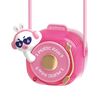 Givelong Carino Cool Pet DJ Lanyard Piccolo Ventilatore USB Ricaricabile Compatto Portatile Ventilatore da Collo Senza Pale (Cool Bunny)