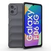 Per Samsung Galaxy F06 5G Magic Shield TPU + Custodia in flanella per telefono (grigio scuro)