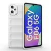 Per Samsung Galaxy F06 5G Magic Shield TPU + custodia in flanella per telefono (bianco)