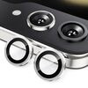 Per Samsung Galaxy Z Flip7 ENKAY Hat-Prince 9H Obiettivo della fotocamera posteriore Pellicola in vetro temperato in lega di alluminio (argento)
