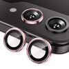 Per Samsung Galaxy Z Flip7 ENKAY Hat-Prince 9H Obiettivo della fotocamera posteriore Pellicola in vetro temperato in lega di alluminio (rosa)