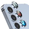 Per Samsung Galaxy S25+ 5G ENKAY Hat-Prince AR 9H Pellicola in vetro temperato in lega di alluminio per obiettivo posteriore (azzurro chiaro)