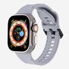 Per Apple Watch 46mm / 49mm / 45mm / 44mm Kalebol Ripple Sports Cinturino in silicone (grigio siderale)