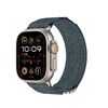 Per Apple Watch 42mm / 41mm / 40mm / 38mm Cinturino in nylon con motivo Kalebol Canvas (blu)
