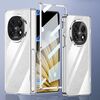 Per OPPO Find N5 GKK Custodia per telefono con supporto magnetico pieghevole e pellicola integrata (argento)