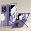 Per OPPO Find N5 GKK Magnetic Fold Hinge Side Holder Film Custodia per telefono MagSafe integrata (viola)