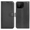 Per Asus ROG Phone 9 / 9 Pro Custodia per telefono in pelle con texture Litchi orizzontale con supporto (nero)