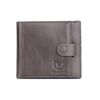 BULL CAPTAIN 038 RFID Antifurto Strato superiore Portafoglio casual in pelle bovina con slot per carte d'identità per conducente (grigio)