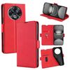 Per Tecno Spark 30 4G Custodia in pelle con fibbia laterale ultrasottile e flip orizzontale (rosso)