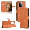 Custodia in pelle con flip magnetico ultra sottile per Xiaomi Poco F7 Pro / F7 (marrone)