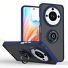 Per Honor X9c Smart Q Shadow 1 Series TPU Hybrid PC Phone Case con anello (blu reale)