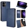 Per OPPO Reno13 F 5G / 4G Custodia per telefono magnetica in pelle tinta unita Gloss Oil (blu)
