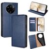 Per Realme 14 Pro+ 5G Gloss Oil Solid Color Magnetic Leather Phone Case (Blu)