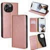 Per Tecno Pova 6 Neo 5G Gloss Oil Solid Color Magnetic Leather Phone Case (Oro Rosa)