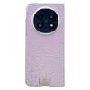 Per OPPO Find N5 Custodia per telefono con texture a scala di bordi trasparenti (viola)
