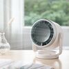 Ventilatore elettrico a circolazione d'aria da tavolo temporizzato N703 (bianco)