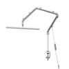 S001 Lampada per tatuaggi da salone di bellezza con clip LED per estensione ciglia pieghevole (spina USA)
