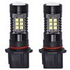 1 paio di fendinebbia a LED ad alta potenza per auto a luce bianca (P13W)
