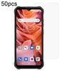 Per Oukitel WP23 Plus 50 pezzi Pellicola in vetro temperato 0,26 mm 9H 2,5D