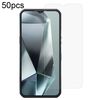 Per Oukitel WP35 Pro 50 pezzi Pellicola in vetro temperato 0,26 mm 9H 2,5D