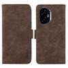 Per Honor 400 ABEEL Custodia per telefono in pelle magnetica RFID satinata (marrone)
